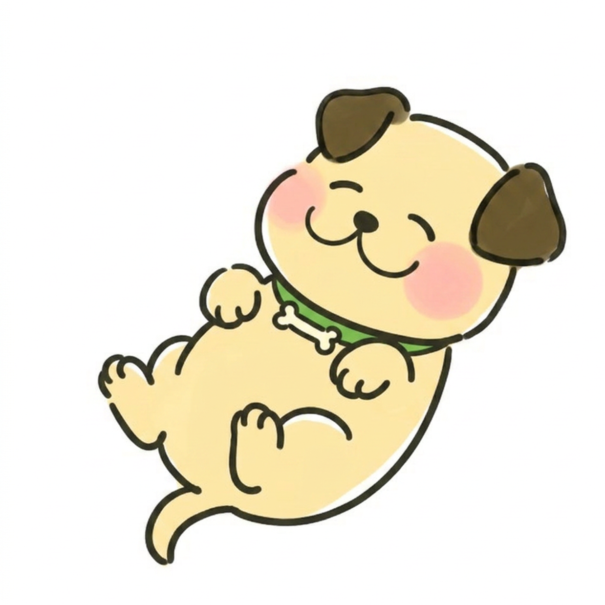 お気に入りの場所でへそ天